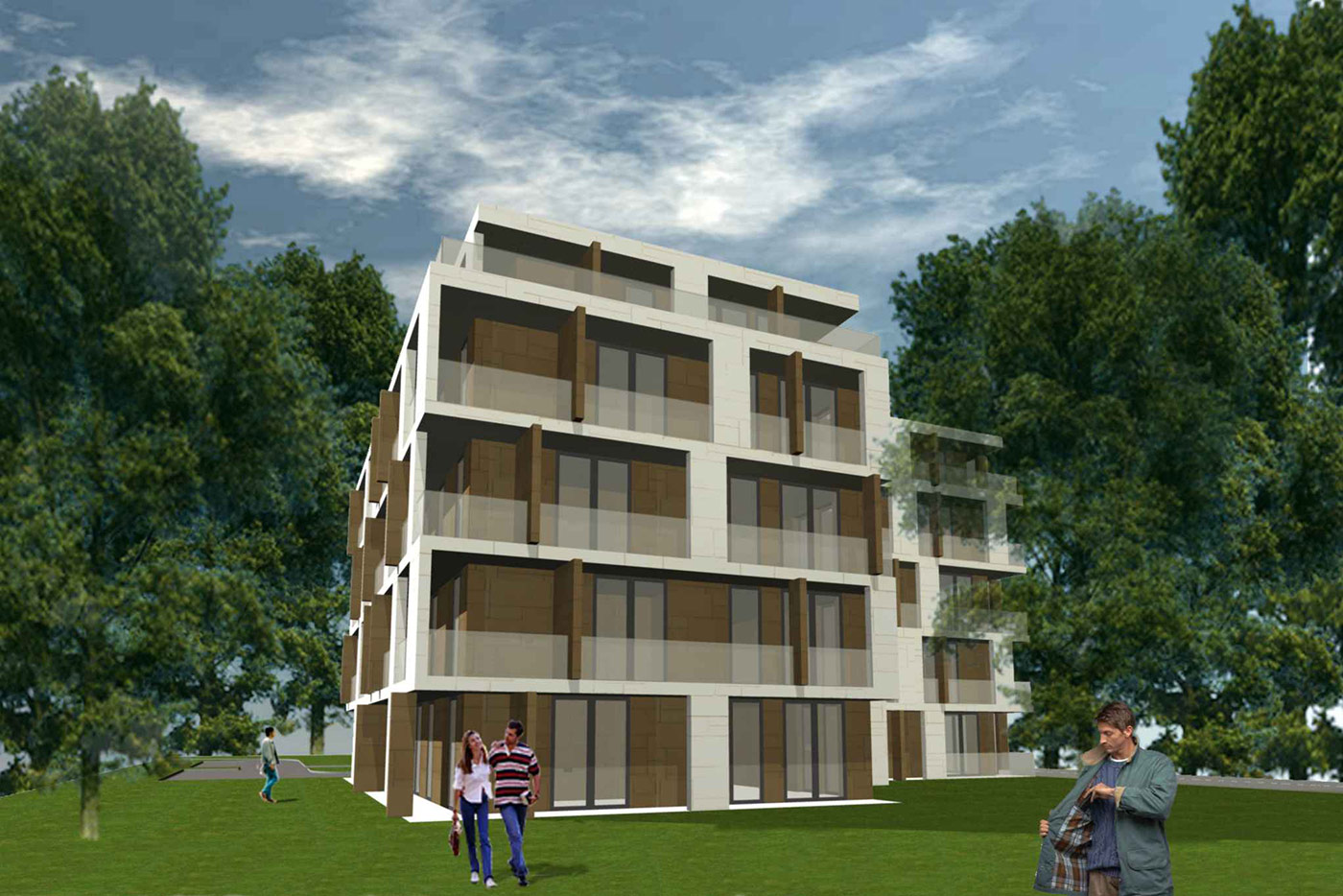 Pretficza Apartment House, Wrocław