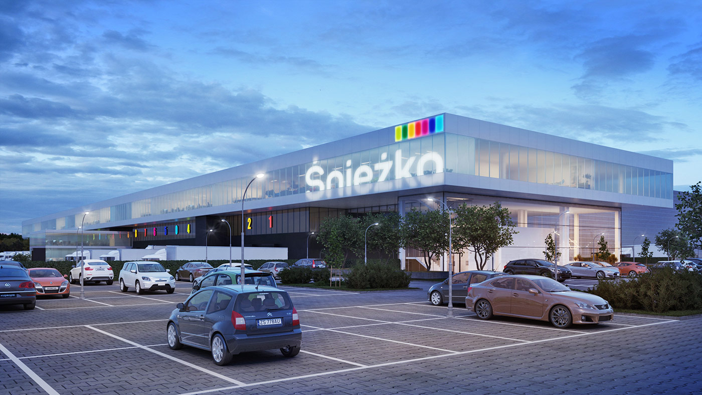 Centrum Biurowe i Dystrybucji Fabryka Farb i Lakierów Śnieżka SA Centrum Biurowe i Dystrybucji Fabryka Farb i Lakierów Śnieżka SA